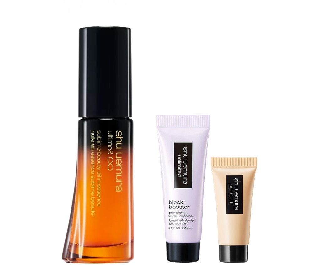ultime8 sublime skincare set (ultime8 sublime beauty oil in essence 30ml )